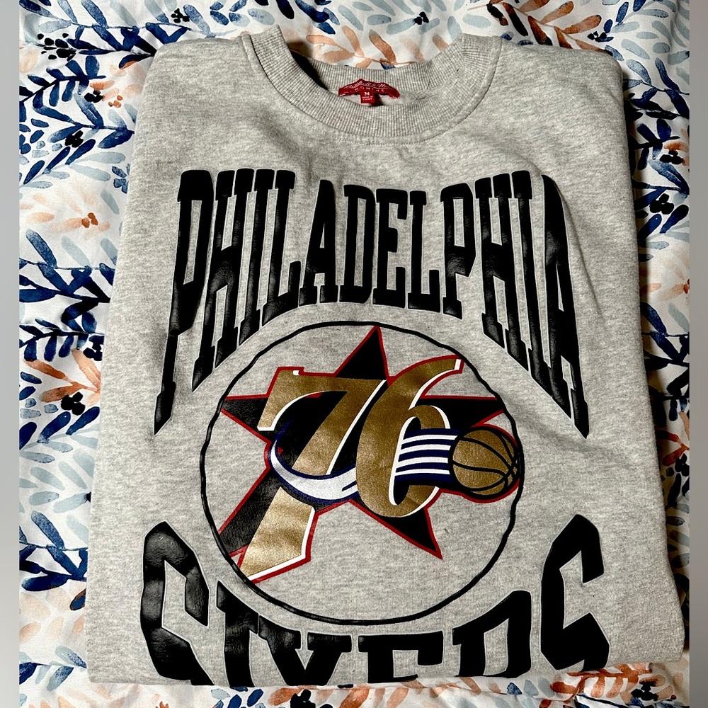 Mitchell & Ness Philadelphia 76ers crewneck sweatshirt